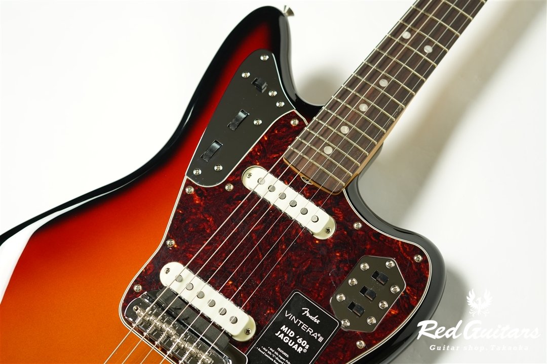  Vintera III Mid 60s Jaguar - 3-Color Sunburst